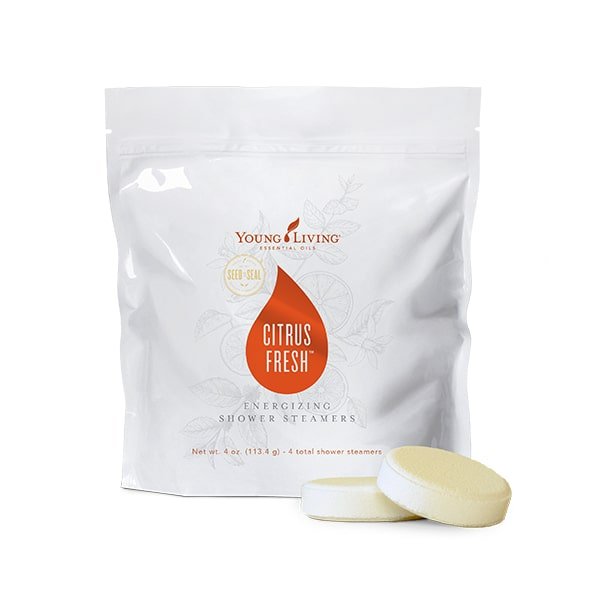 Young Living Citrus Fresh® Energising Shower Steamers - oelebase