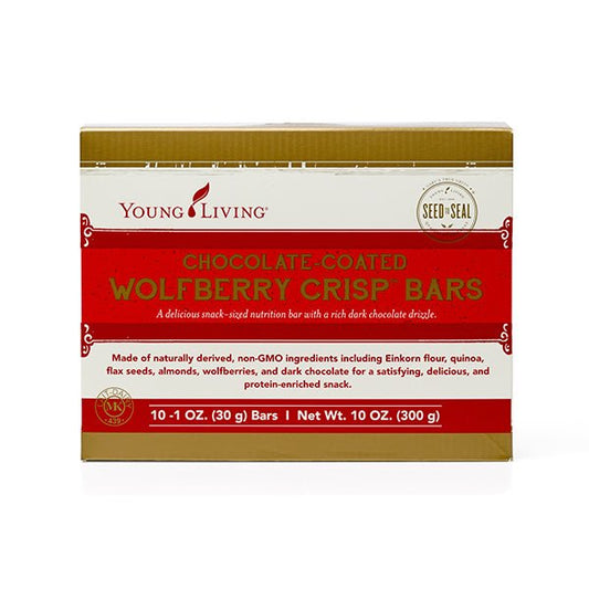 Wolfberry Crisp Bars - Chocolate Coated - oelebase